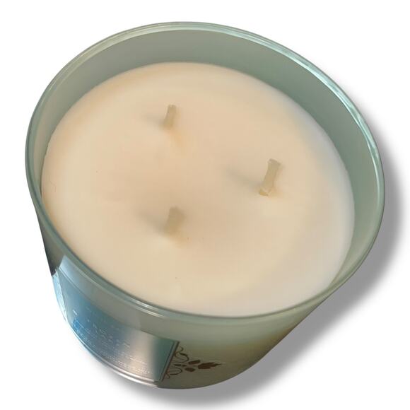 White Barn 3 Wick Scented Candle Bath & Body Works Frozen Lake Lavender 14.5 oz - Picture 8 of 10